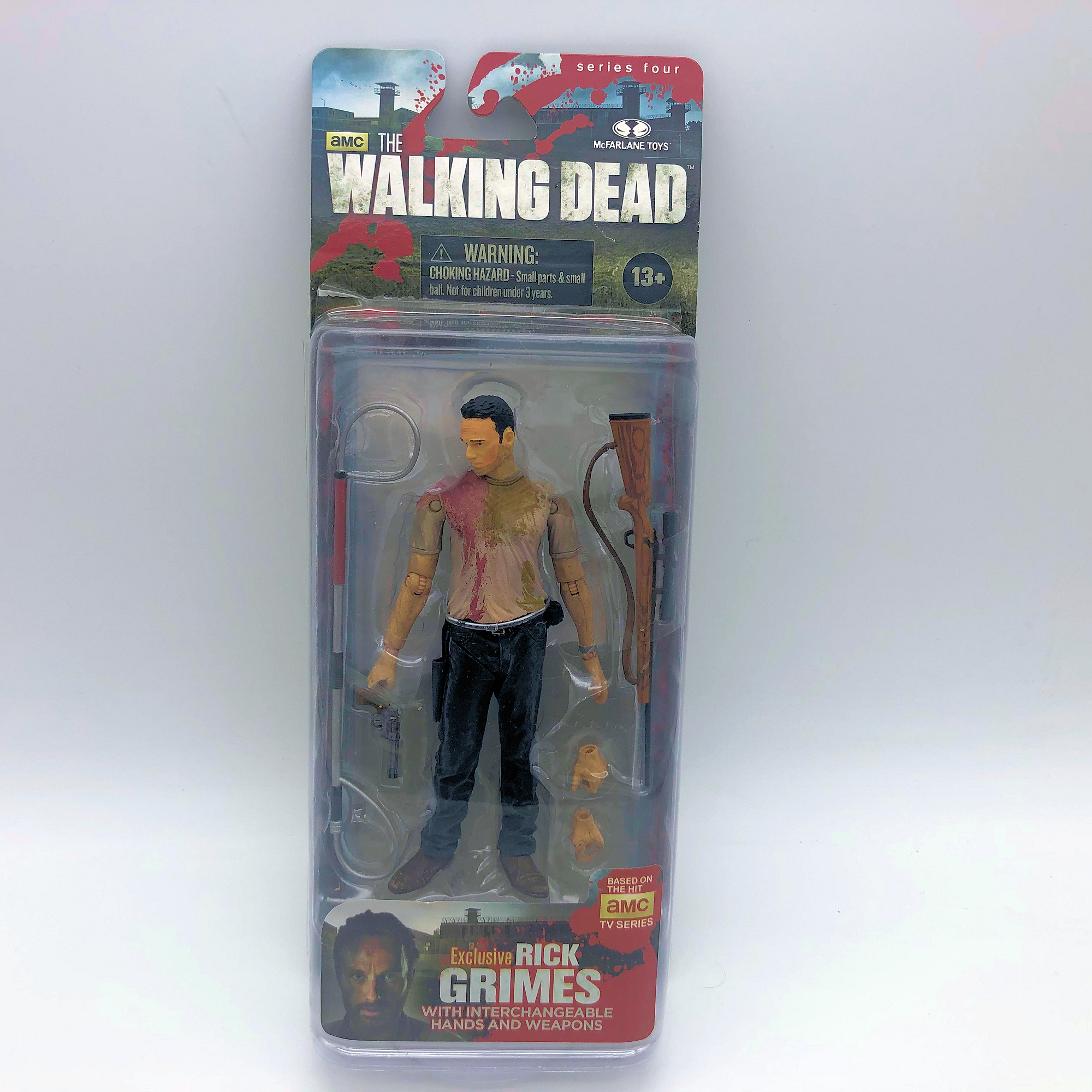 McFarlane Toys AMC The Walking Dead Rick Grimes Interchangable Hands ...