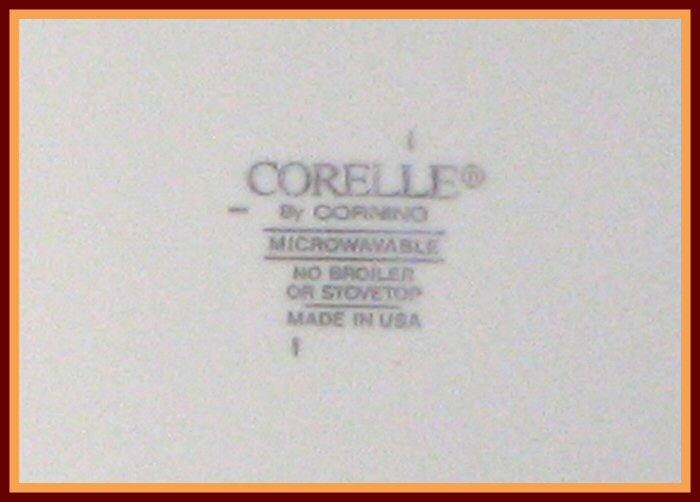 Corning Corelle Mirage Pattern 2 Salad Plates 7 1/4  